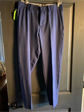 Haggar Men's Dress Pants in Blue
